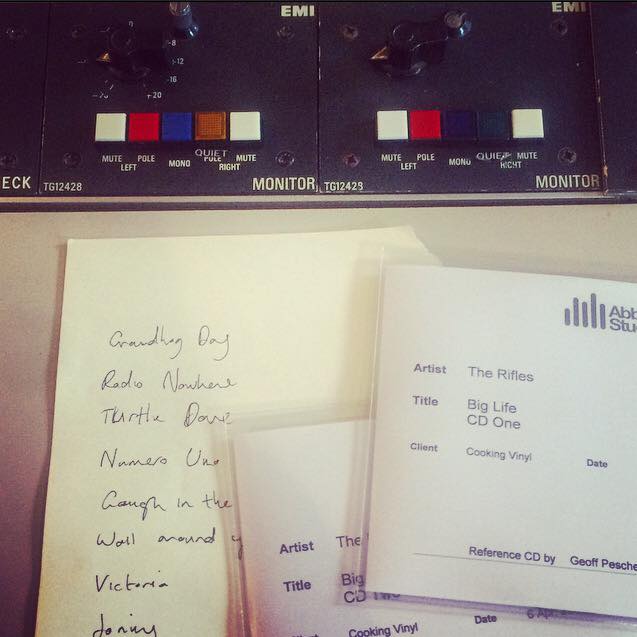 Tracklist for new album coming on..